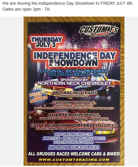 July 3 at the Dragstrip July 3 at the Dragstrip