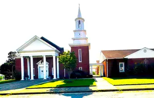 Front of CB Baptist Church