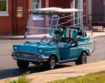 Golf Cart 1950s Style