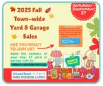 Fall 2025 Yard Sale Flyer