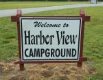 Harbor View Campground generic welcome sign