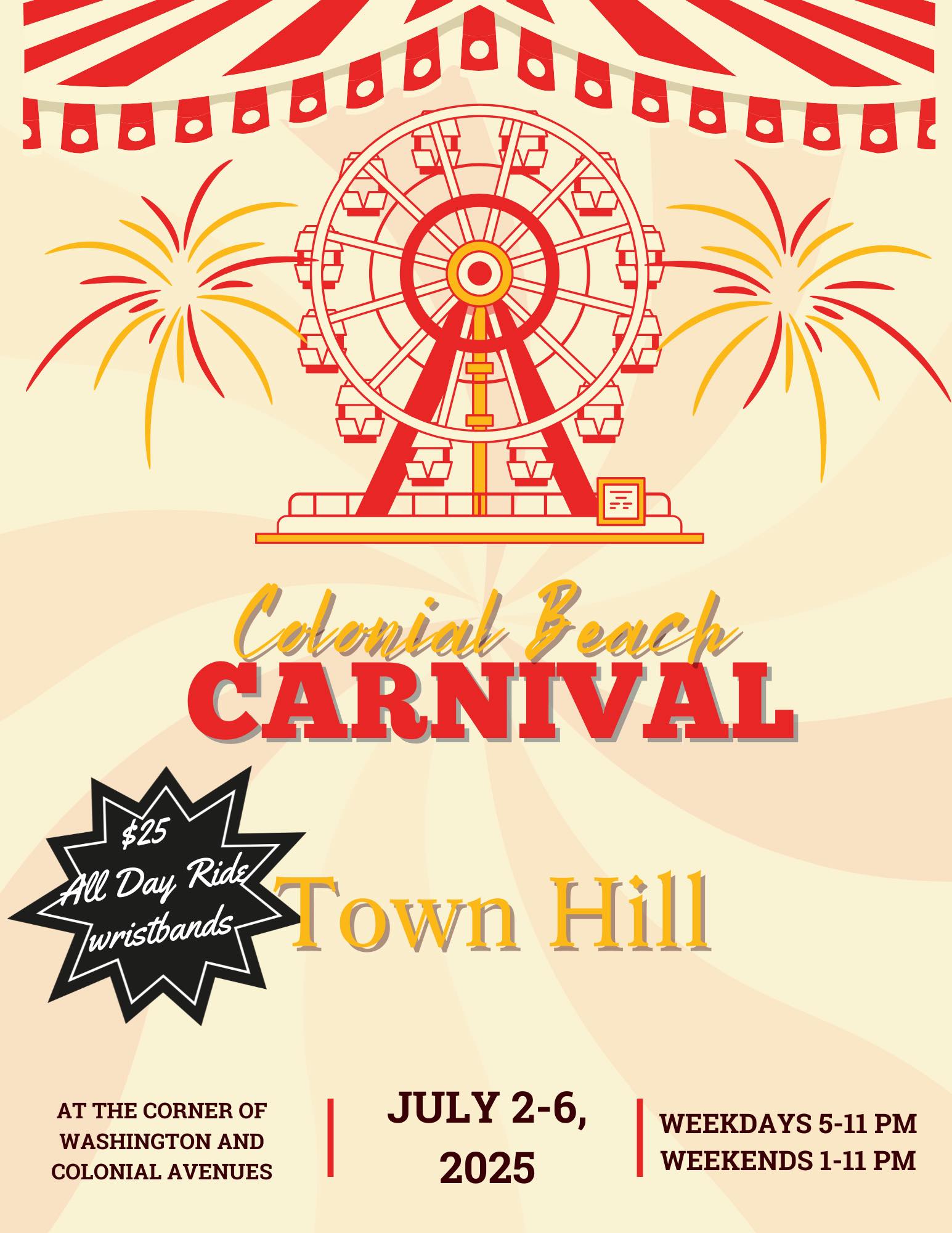 July 2025 Carnival Poster