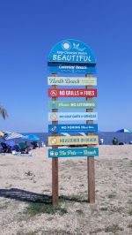 North Beach Sign