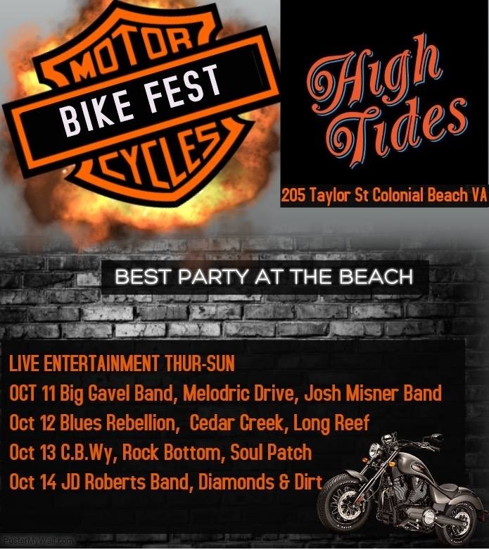 List of bands playing at High Tides