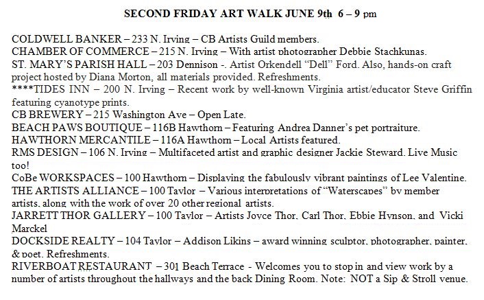 2023 ArtWalk June 9th