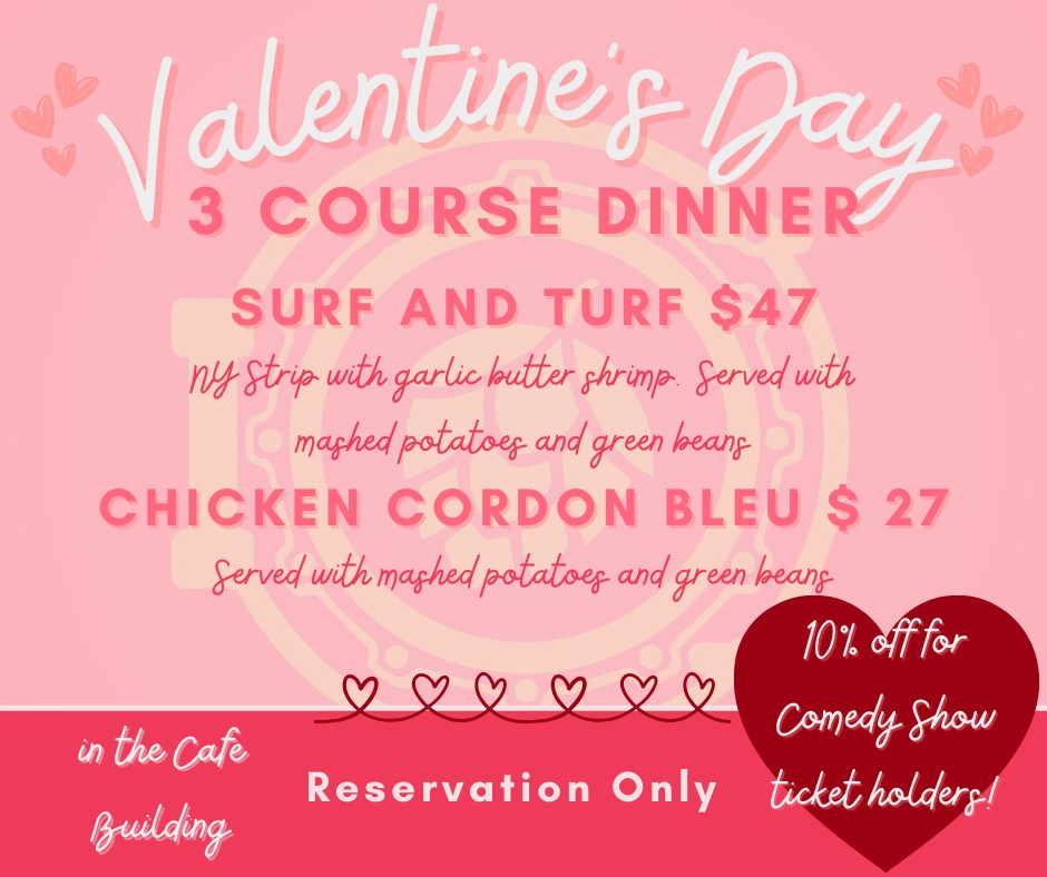 2026 Ice House Valentine's Day Menu