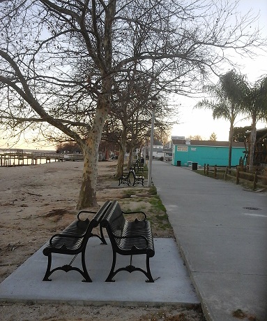New Benches on Boardwalk