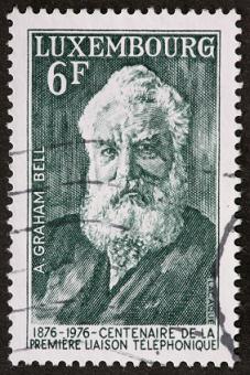 Alexander Graham Bell postage stamp