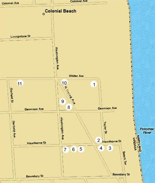 ArtWalk map 2013