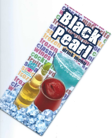 Black Pearl Drink Menu