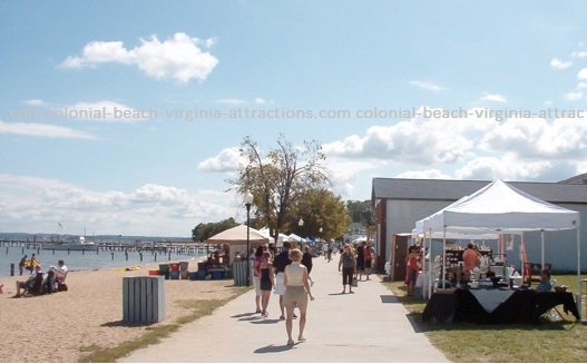 The Boardwalk in Colonial Beach