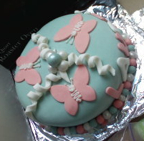 Cake with Butterflies