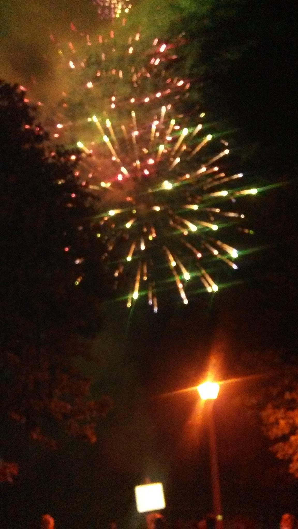Fireworks on Irving Ave.