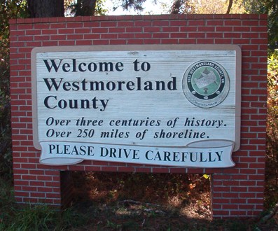 Colonial Beach is in Westmoreland County