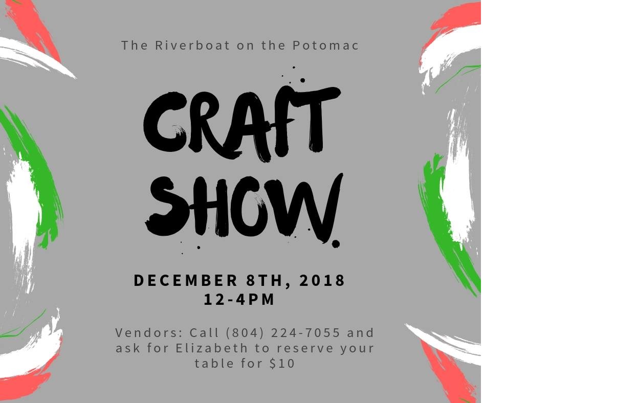 Riverboat Craft Show Flyer