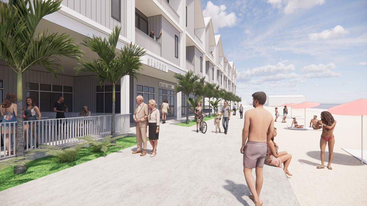 Boardwalk Condo Building rendering