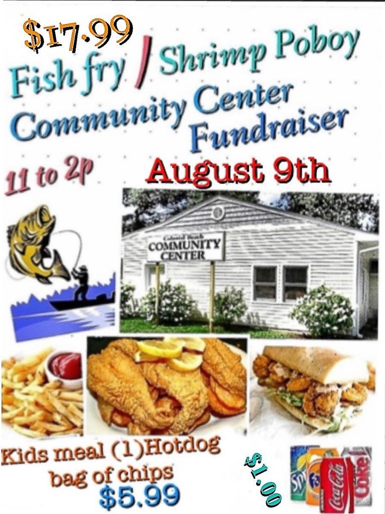 CC Fish Fry Fundraiser Flyer