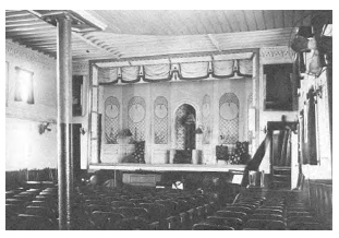 Floating Theatre interior - photo courtesy of Vivian O’Leary