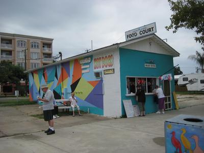 Colonial Beach Food Court Building