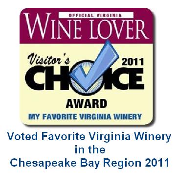 Visitors Choice Favorite Winery 2011