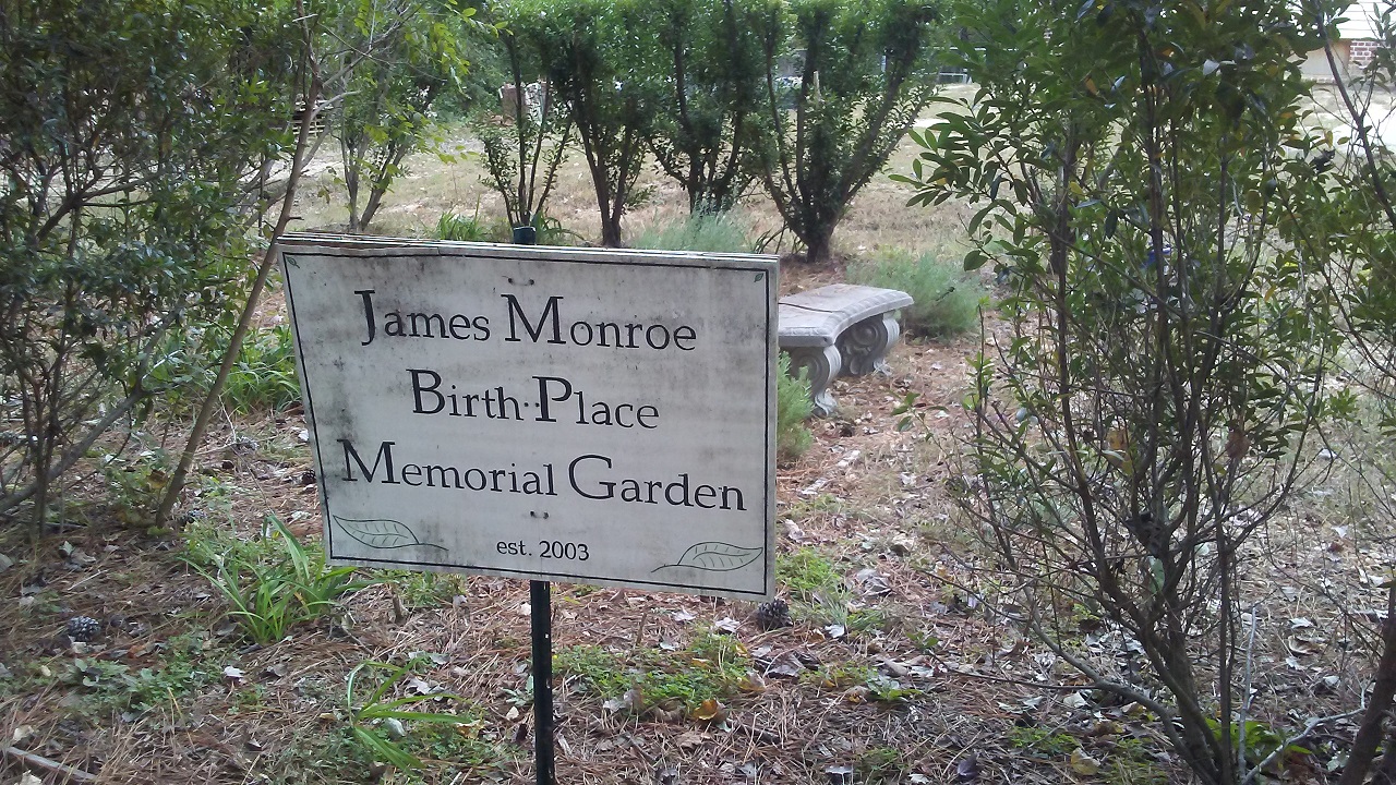 Monroe memorial garden