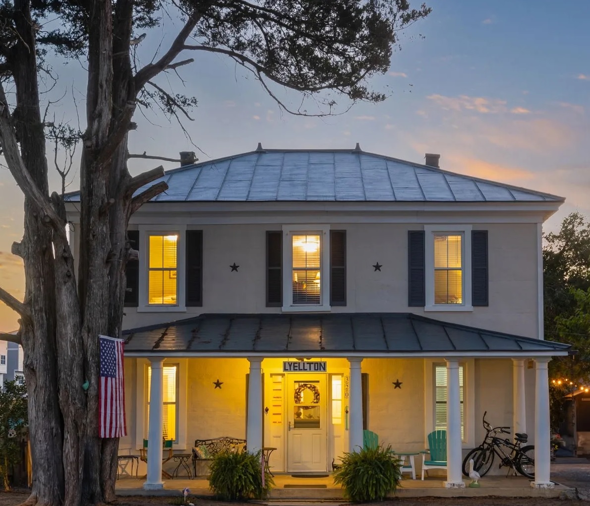 Lyellton House Vacation Rental front view