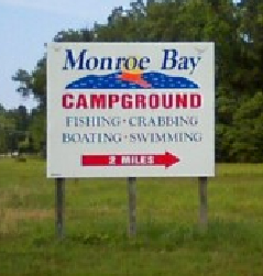 Campgrounds in Colonial Beach