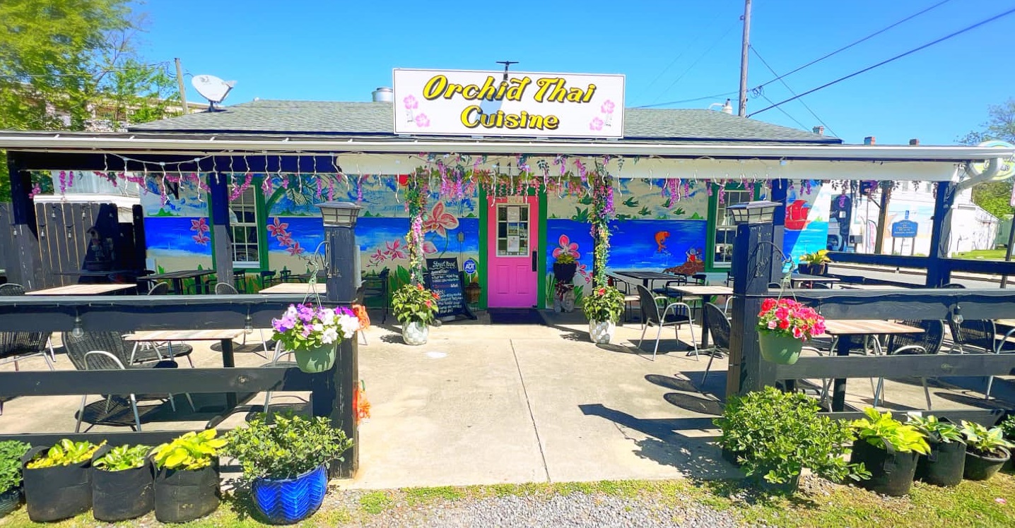 Orchid Thai Cuisine front of restaurant