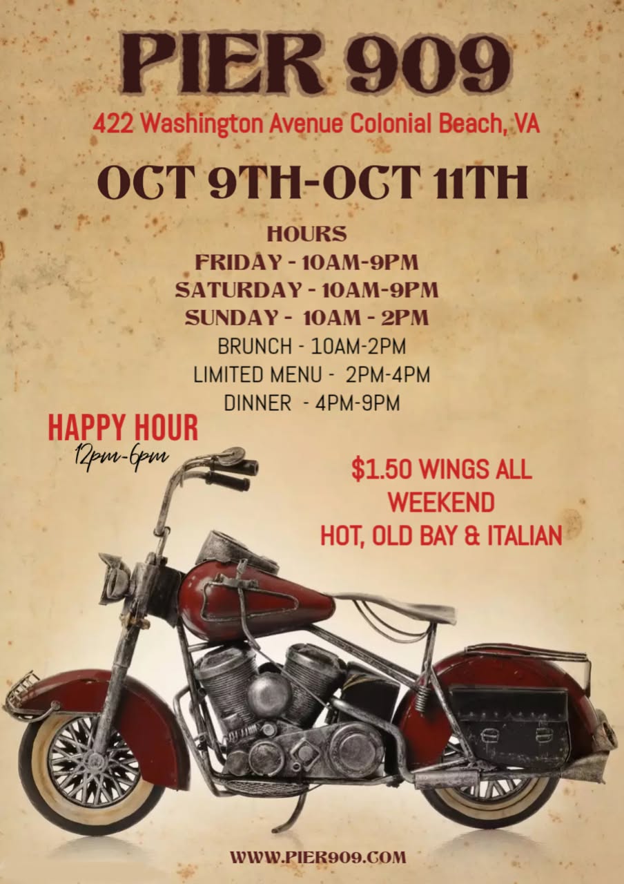 Pier 909 2026 Bikefest Specials