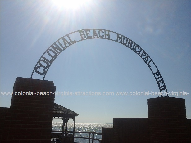 Entrance to pier