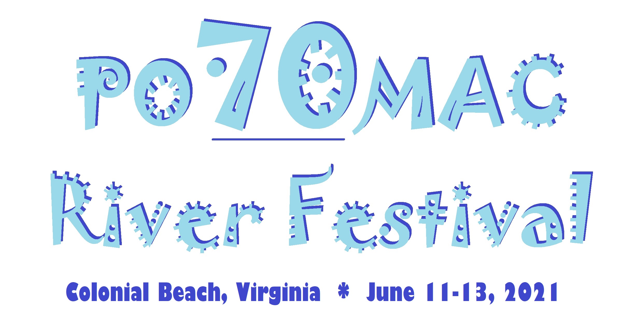 2021 Potomac River Festival Logo