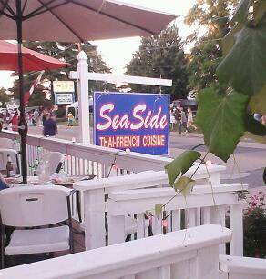 Sea Side Restaurant Entrance