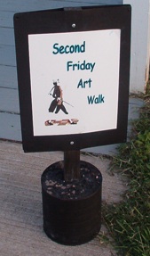 2nd friday Art Walk in Colonial Beach