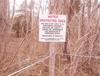 Closeup of Sign at John Wilkes Booth Capture Site