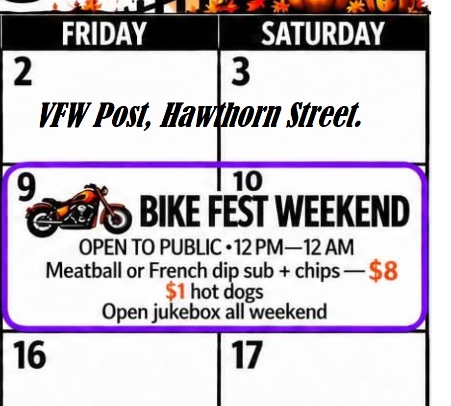 2026 Bikefest VFW Specials