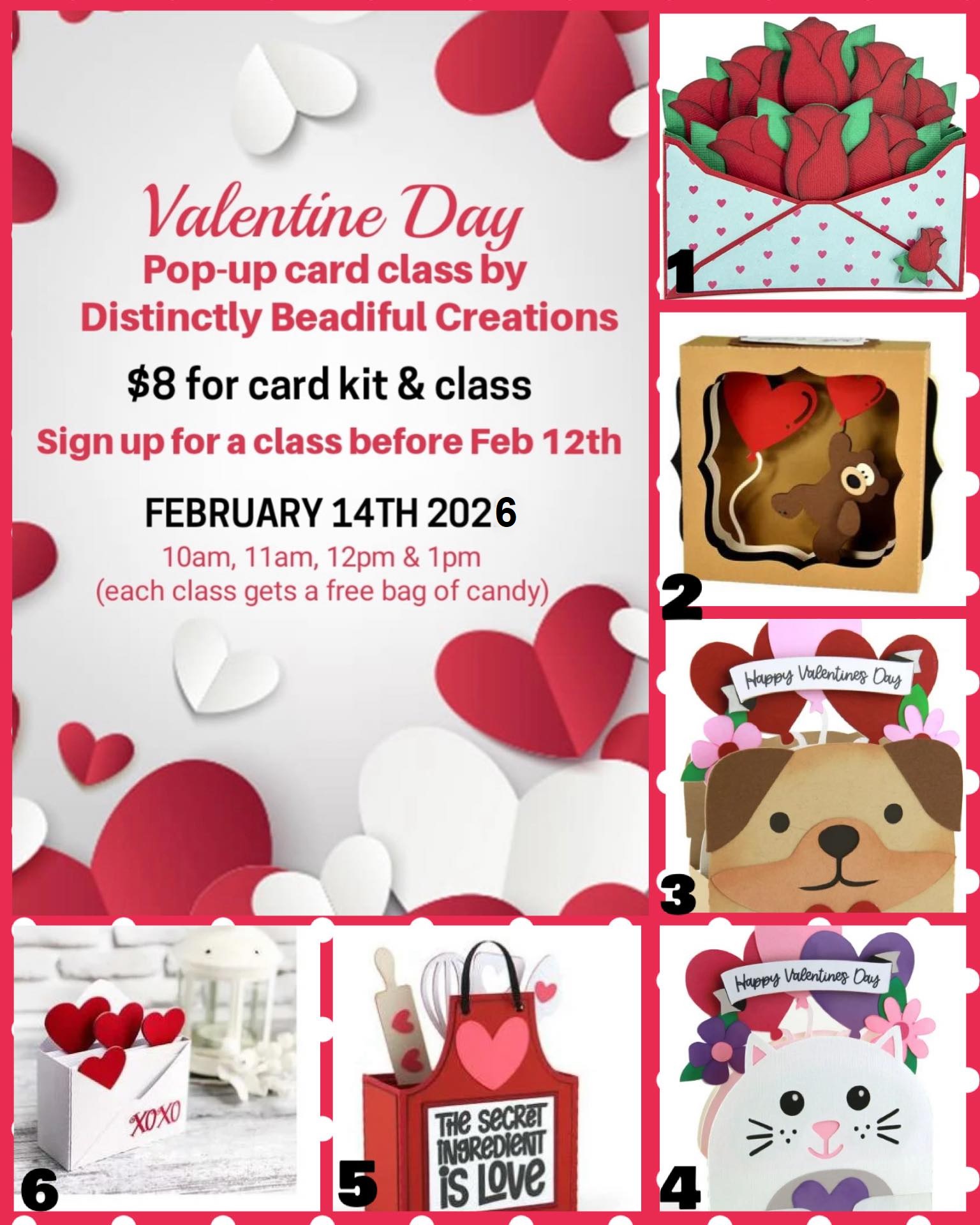 Feb 2026 Card Class Flyer