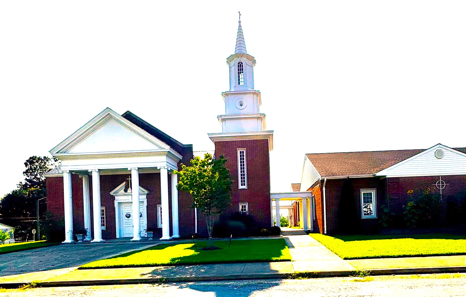 Front of CB Baptist Church