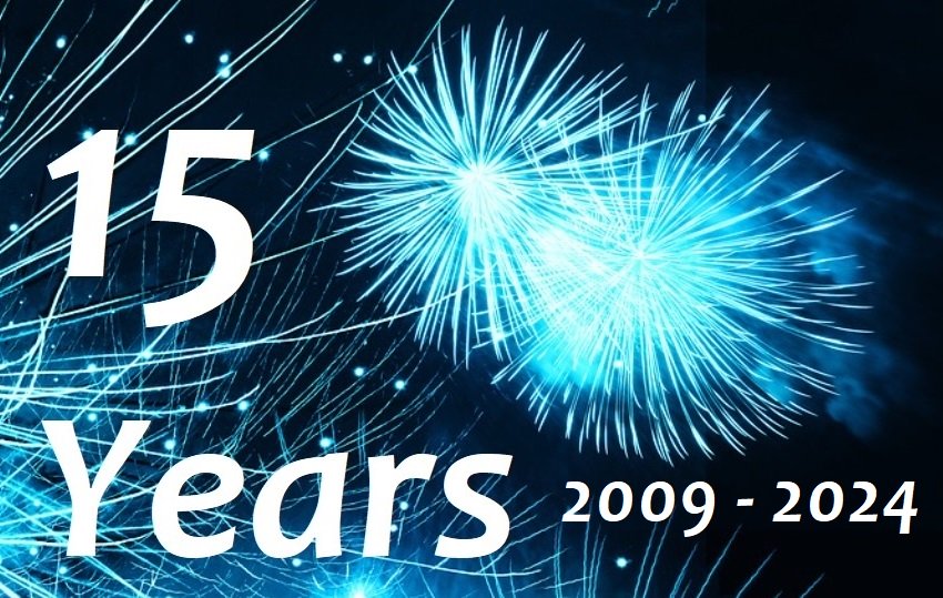 15 Year Anniversary Banner