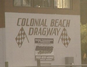 Colonial Beach Dragway press box