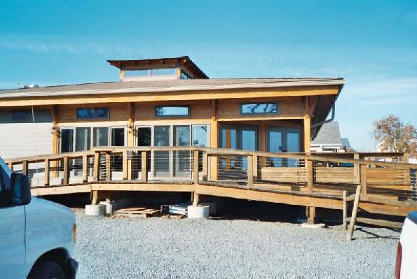 "Before" photo of the Tiki Bar