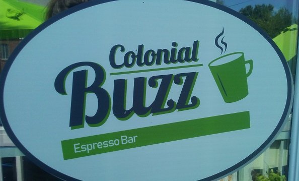 colonial buzz espresso bar logo