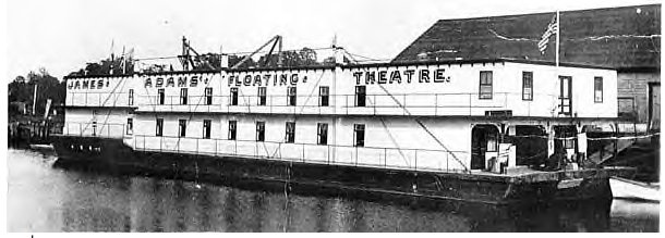 James Adams Floating Theatre showboat