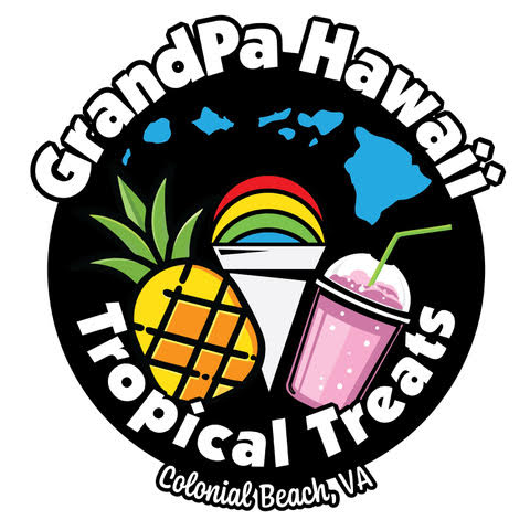 GrandPa Hawaii Tropical Treats logo