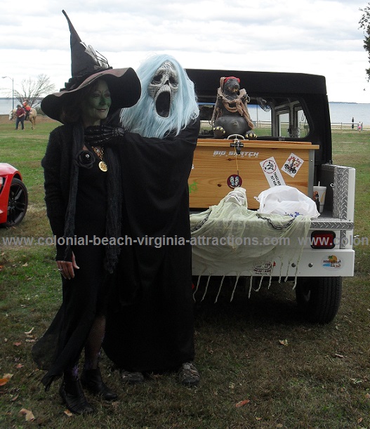 Golf Cart Parade Characters