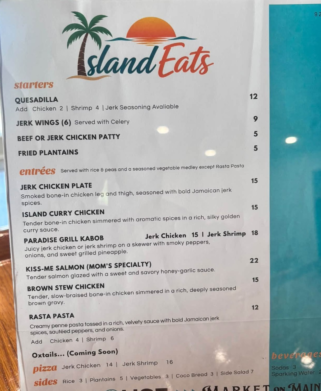 Island Eats Menu 2026 Island Eats Menu 2026