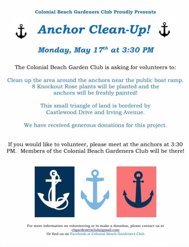 2021 Clean-up event flyer