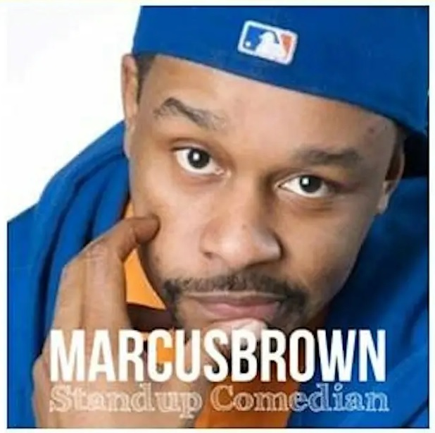 Comedian Marcus Brown