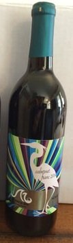 Bottle of Monroe Bay Vineyard wine