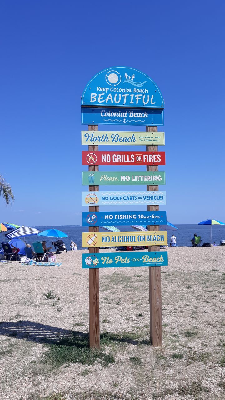 North Beach Sign
