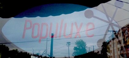 Populuxe sign